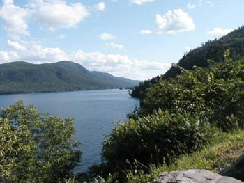 Lake George view